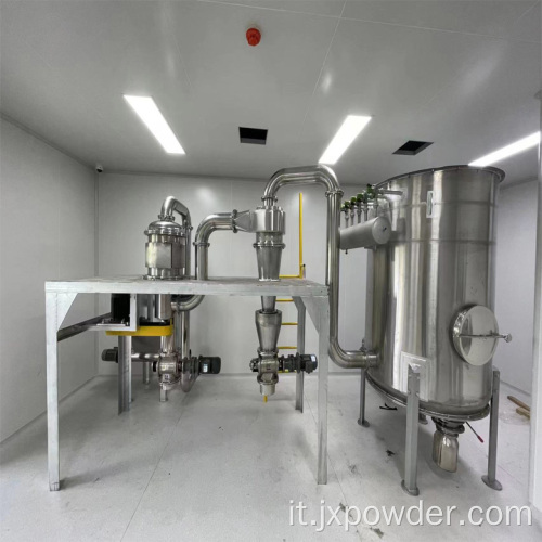 Classificatore del flusso d'aria separatore aria classificatore pneumatico